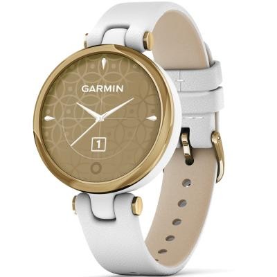 Смарт-часы Garmin Lily, LightGold, White, Leather (010-02384-B3) Київ - изображение 1