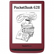 Электронная книга Pocketbook 628 Touch Lux5 Ruby Red (PB628-R-CIS) Київ