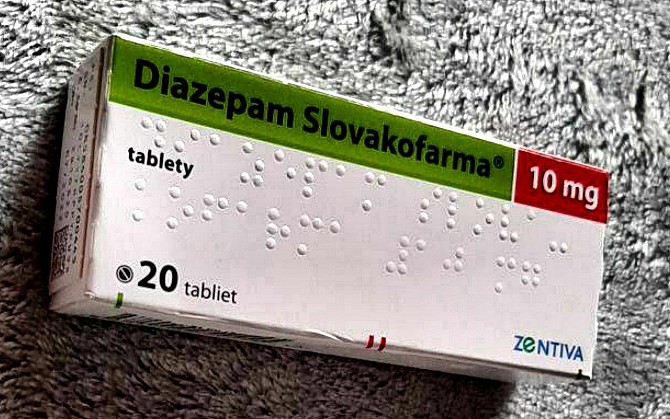 Диазепам Diazepam Zentiva Slovakofarma® Київ - изображение 1