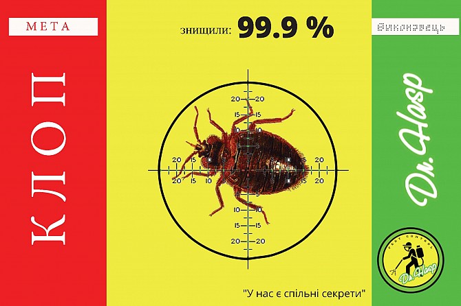 Знищення клопів в Києві та Київській області. Компанія Dr.Hasp Киев - изображение 1