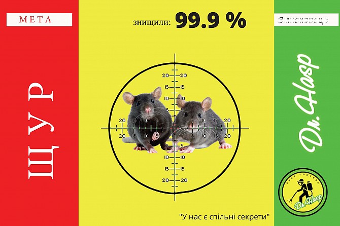 Знищення щурів в Києві та Київській області. Dr.Hasp Киев - изображение 1
