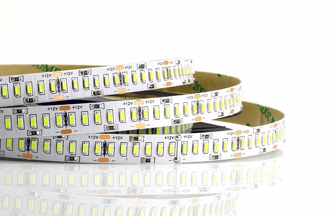 Светодиодная LED лента гибкая PROLUM Series "S" 12V IP20 SMD3014 240led Белый (5500-6000К) Винница - изображение 1