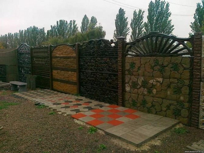 Бетонні паркани та тротуарна плитка у Вінниці Винница - изображение 1