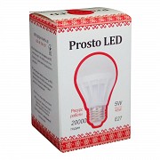 Светодиодная лампа Prosto LED SK-5W-E27 G53 4100К  (Шар) Винница