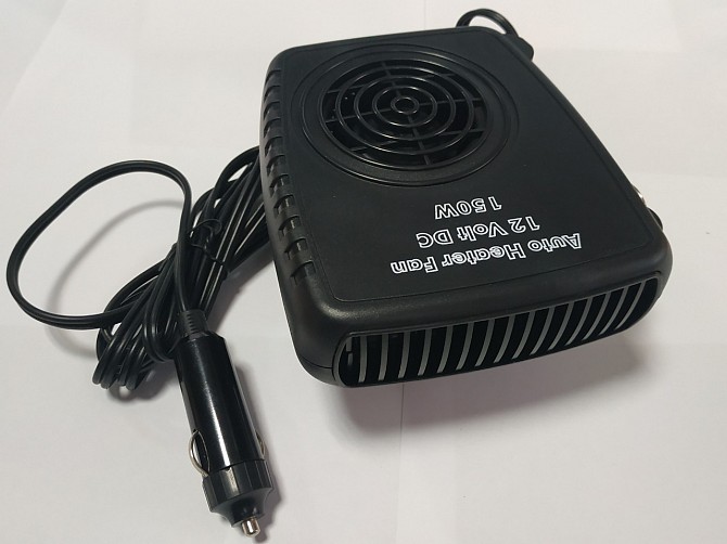 Тепловентилятор YF-125 12V FAN Heater 150W фен на ножке Київ - изображение 1