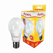 LED лампа SOKOL A60 7.0W 220В E27 3000К Винница