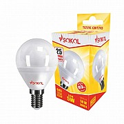 LED лампа SOKOL G45 5.0W 220В E14 3000К Винница