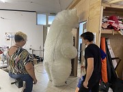 Начните продвижение с надувным костюмом белого медведя Киев