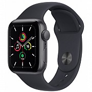 Смарт-часы Apple Watch SE GPS, 40mm Space Grey Aluminium Case with Midnight S (MKQ13UL/A) Київ