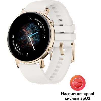 Смарт-часы Huawei Watch GT 2 42 mm Frosty White (Diana-B19J) SpO2 (55025350) Київ - изображение 1