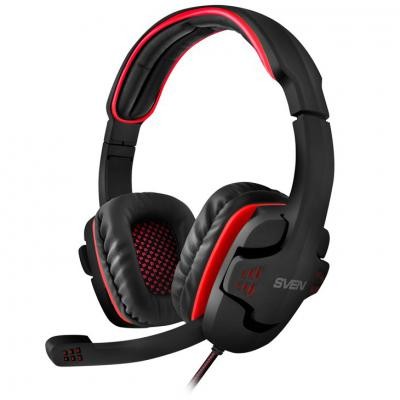 Наушники SVEN AP-G855MV black-red Київ - изображение 1