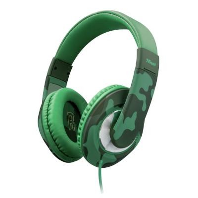 Наушники Trust Sonin Kids Over-Ear Jungle Camo (22203) Киев - изображение 1