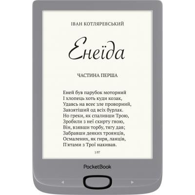 Электронная книга Pocketbook 616 Basic Lux2, Silver (PB616-S-CIS) Киев - изображение 1