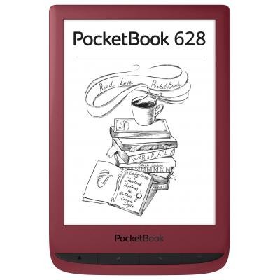 Электронная книга Pocketbook 628 Touch Lux5 Ruby Red (PB628-R-CIS) Київ - изображение 1