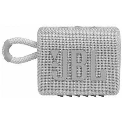 Акустическая система JBL Go 3 White (JBLGO3WHT) Киев - изображение 1