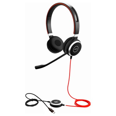 Наушники Jabra Evolve 40 MS Stereo USB-C (6399-823-189) Київ - изображение 1