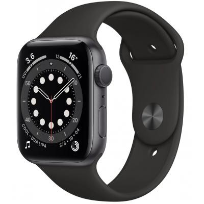 Смарт-часы Apple Watch Series 6 GPS, 40mm Space Gray Aluminium Case with Blac (MG133UL/A) Киев - изображение 1