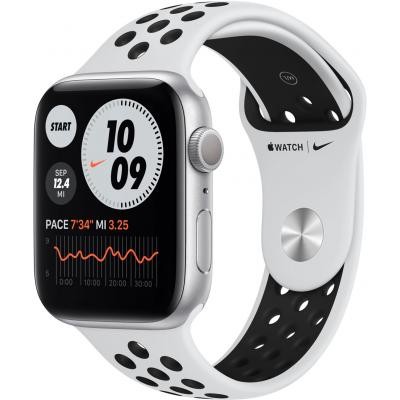 Смарт-часы Apple Watch Nike Series 6 GPS 44mm Silver Aluminum Case with Pure (MG293UL/A) Київ - изображение 1