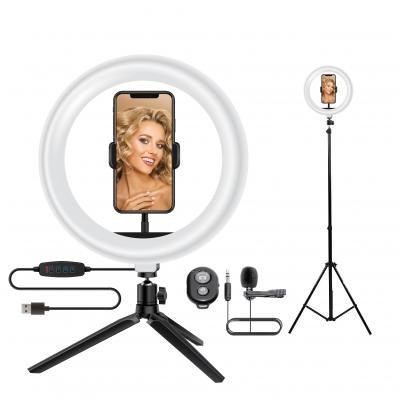 Набор блогера ACCLAB AL-LRSET2 5in1 Ring of Light, Holder, Tripod, mic., Bluetoot (1283126502064) Київ - изображение 1