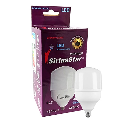 LED лампа Sirius 1-LS-3006 Т140-50W-6500K-E27 Винница - изображение 1