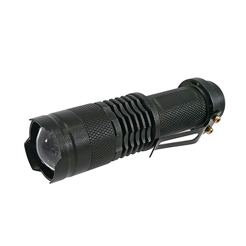 LED Фонарик VR221, алюминиевый V-114979, 3 режима свечения (100%, 50%, стробоскоп) Zoom, 1шт аккумул Винница - изображение 1