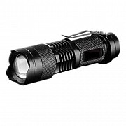 Светодиодный фонарик Vargo VL650 алюминиевый V-111187, 1LED, zoom, ААх1шт, размер 90х25mm Винница