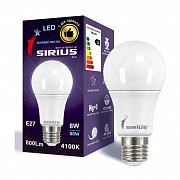 LED лампа Sirius 1-LS-3106 А60 8W-4000K-E27 Винница