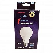 LED лампа Sirius 1-LS-3110 А80 20W-4000K-E27 Винница