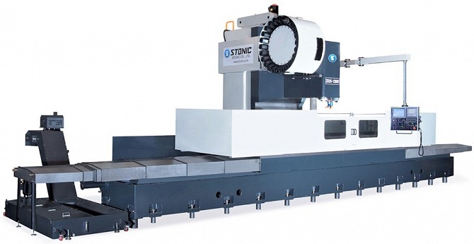 Фрезерные станки STONIс подвижной колоной имеет расстояние шпинделя от колоны 1850мм. Без провисания Одесса - изображение 1