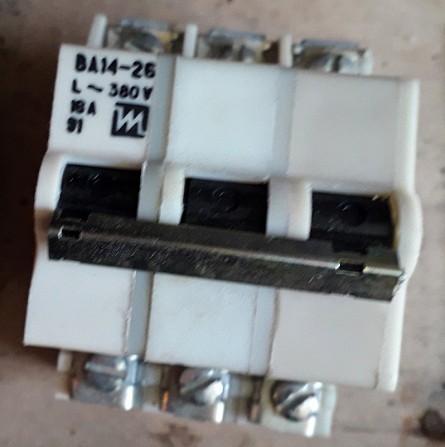 Выключатель автоматический ВА14-26 18А 380В Сумы - изображение 1