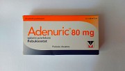 Adenuric Аденурік Аденурик 80 мг на 28 шт від подагри Київ