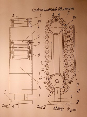 Гравитационный двигатель Б Запорожье - изображение 1