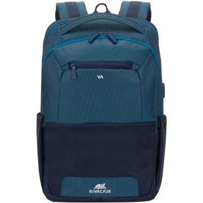 Рюкзак для ноутбука RivaCase 15.6" 7767 Steel blue/aquamarine (7767Steel blue/aquamarine) Київ - изображение 1