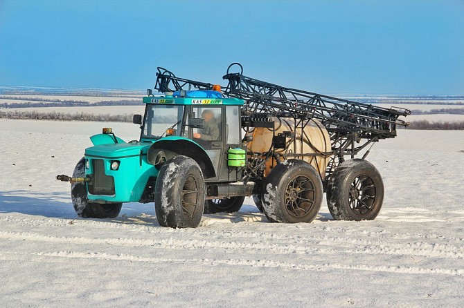 Опрыскиватель самоходный бу "Водолей" (аналог "Роса") https://agro-ukraine.com Подробнее: https://ag Запорожье - изображение 1