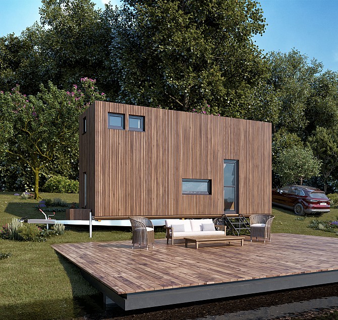 Дом на колесах Tiny House Житомир - изображение 1
