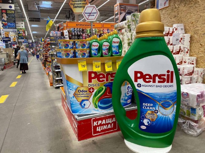 Производство джумби на заказ. Изготовили объемной рекламы “persil” Киев - изображение 1