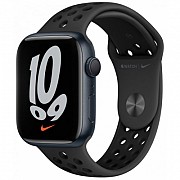 Смарт-часы Apple Watch Series 7 Nike GPS 45mm Midnight Aluminium Case with An (MKNC3UL/A) Киев