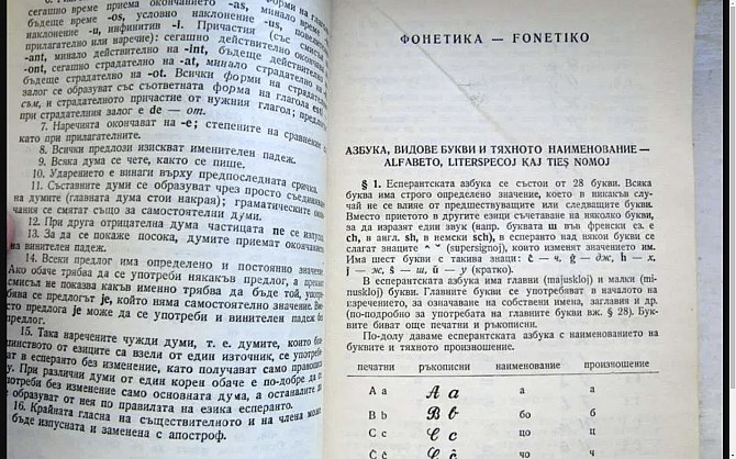 Есперантска граматика на болгарском языке Київ - изображение 1