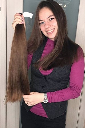 Покупка волосы от 40 см , цены на которые вас впечатлят до 70000, осуществляется ежедневно в Харьков Харьков - изображение 1