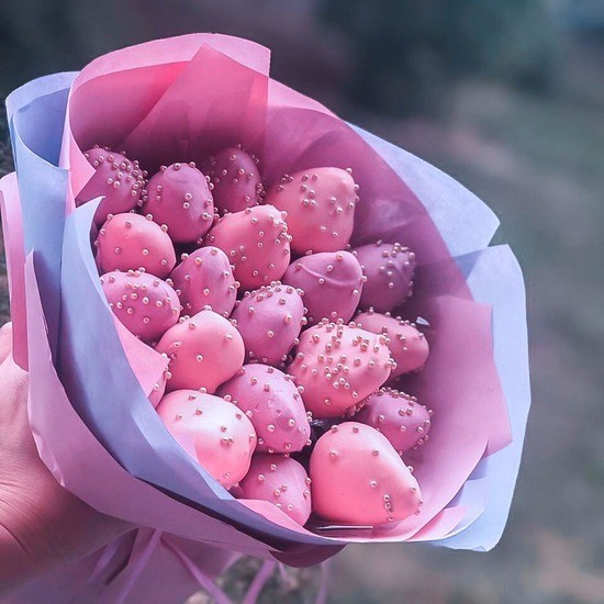 Подарки на День Валентина. Вкусные букеты. Киев - изображение 1