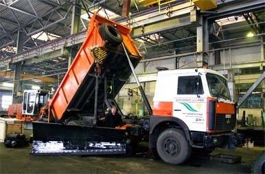 Отвал боковой НО-78-03 на а/м МАЗ 5516 Київ - изображение 1