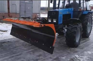Отвал передний БелДТ 7002 на трактор МТЗ 1221 Київ - изображение 1