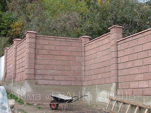 бетонні огорожі Львов - изображение 1
