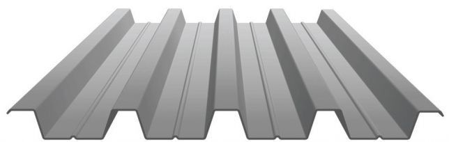 Профнастил НС-44. Цинк. 0.45мм, 0.50мм. Профлист Запорожье - изображение 1