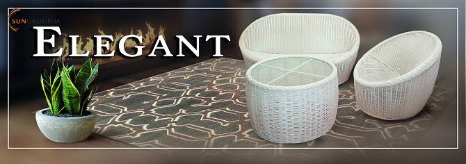 Комплект "Elegant" з штучного ротанга Ровно - изображение 1