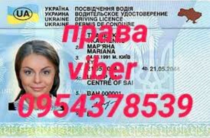Водительские права купить, заменить, продлить, добавить категории Київ - изображение 1