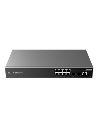 Grandstream GWN7801P, керований мережевий комутатор, 8 Gigabit Ethernet Port, 2-SFP, PoE Київ - изображение 1