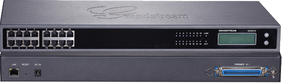 Grandstream GXW4216, голосовий ip шлюз, 16xFXS, 1xLAN, (1GbE)Gigabit Ethernet Киев - изображение 1