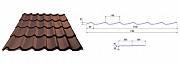 Металлочерепица Гранд PE (0,5) все цвета Славянск