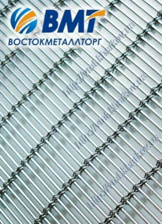 СЕТКА ТКАНАЯ КОНВЕЙЕРНАЯ НЕРЖАВЕЮЩАЯ (ТРОСИКОВАЯ) ТУ 14-4-460-88 Харьков - изображение 1